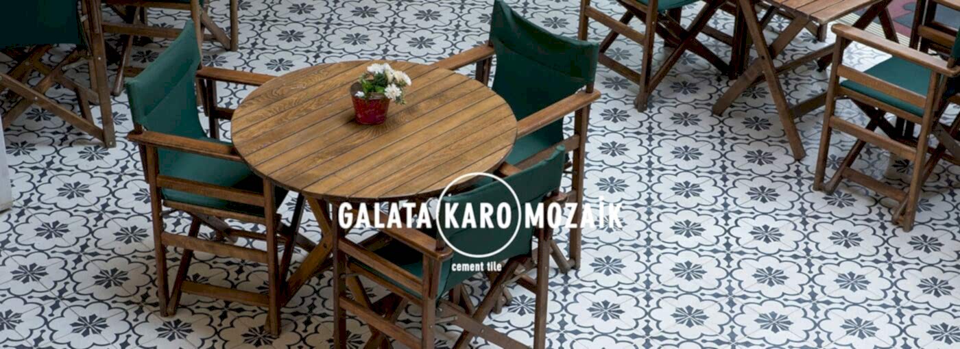Desenli Karo Mozaik - Galata Karo Mozaik 